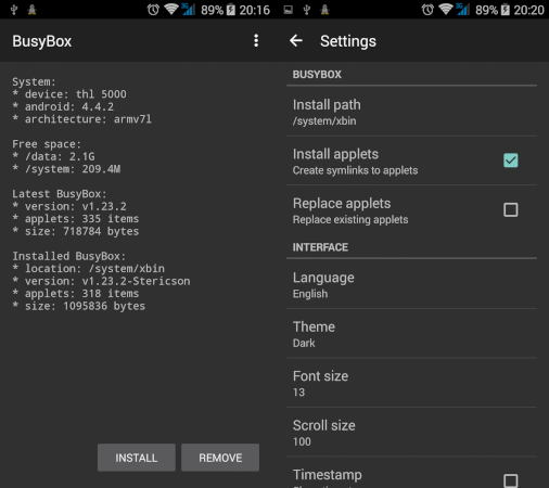 BusyBox for Android